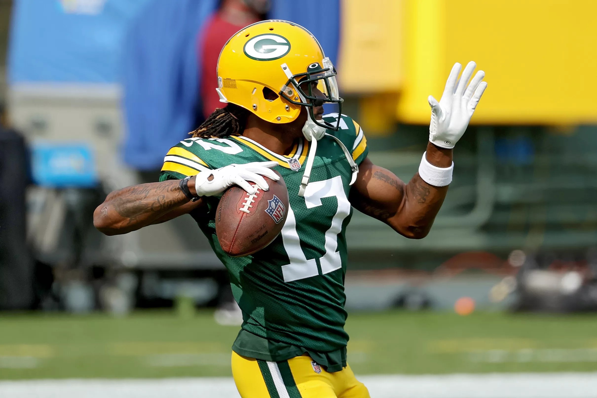 Davante Adams out for Week 4, per report from Davante Adams