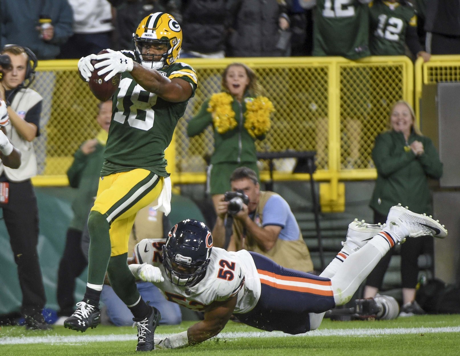 Bears 23 Packers 24 Game Balls Lame Calls