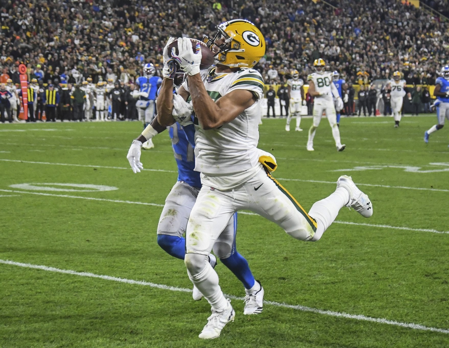 Game Changing Play Of The Week Allen Lazard s First Career Touchdown 