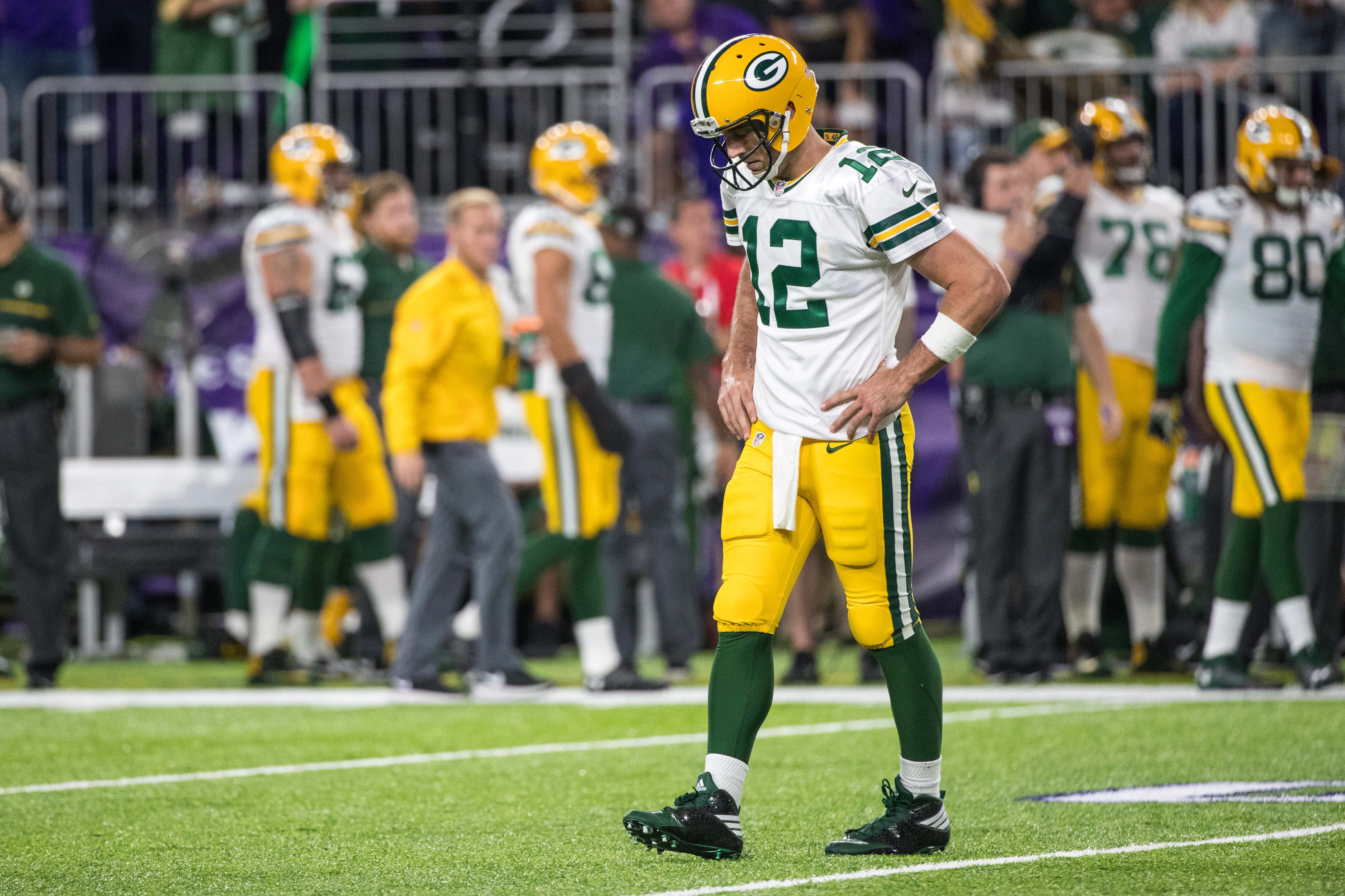 Packers Question of the day - Where's Aaron Rodgers?