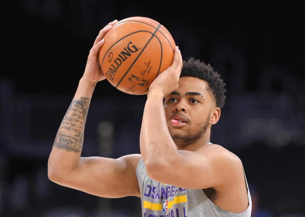 Boredom nears end for Lakers' D'Angelo Russell with his return to...