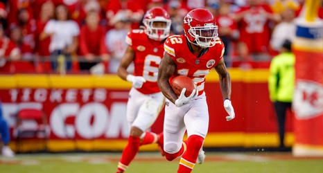 Chiefs Vs. Raiders Wednesday Injury Report: Mecole Hardman Out Of Practice