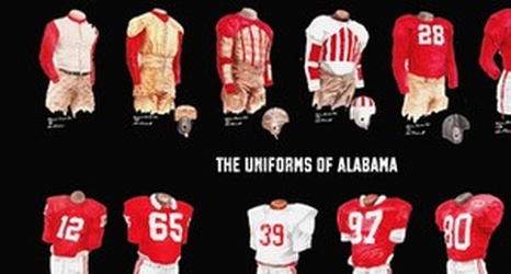 See how Alabama&#039;s football uniform has changed through time