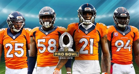 Four Broncos selected for 2016 Pro Bowl