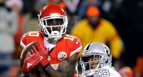 Tyreek Hill has never had a quarterback who could hit him in stride