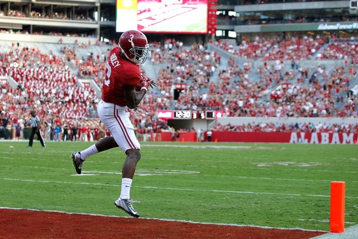 Watch Every Alabama Td From The Crimson Tides 31 3 Win Over Chattanooga