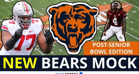 Chicago Bears Mock Draft: Post-Senior Bowl 2023 NFL Mock Draft Ft. Paris  Johnson Jr. & Zay Flowers