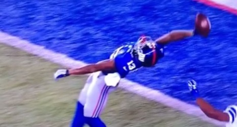 Giants Receiver Odell Beckham Jr. Makes The Best Catch Ever