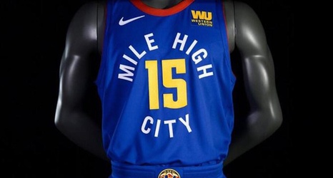 denver nuggets basketball jersey