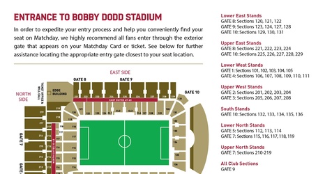 Atlanta United Seating Chart Bobby Dodd