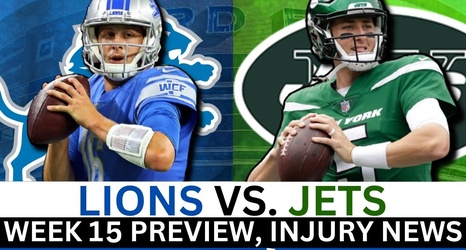Lions vs. Jets Preview, Prediction, Injury Report, Jared Goff, Aidan  Hutchinson, & D'Andre Swift