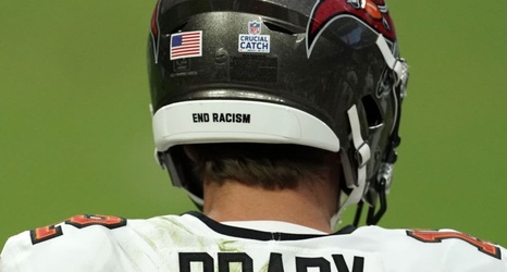 brady end racism helmet