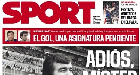 Adios, mister': Spanish papers pay tribute to former Barcelona