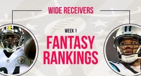 rankings wrs fantasy football week yahoo september sports