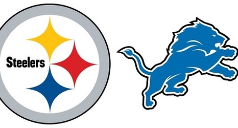 steelers vs lions play by play