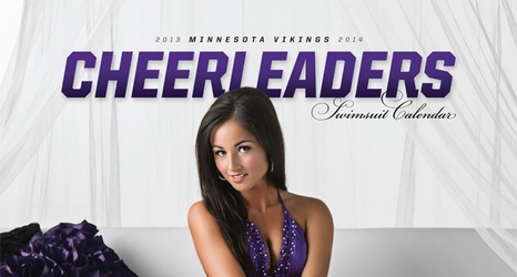 Minnesota Vikings Cheerleaders Swimsuit Calendar