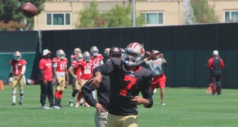 49ers to wear black alternate uniforms, have black end zones vs