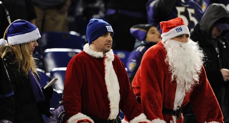 ny giants santa hat