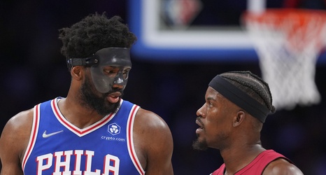 Heat's Jimmy Butler Trolls 76ers' Joel Embiid on IG: 'F--k Yo Mask', News,  Scores, Highlights, Stats, and Rumors
