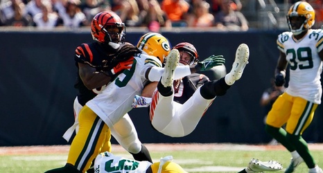 Bengals' Joe Burrow taken to hospital after loss to Packers