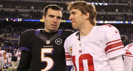 Joe Flacco channeling Eli Manning in facing new reality