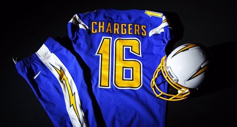 chargers color rush jersey 2016