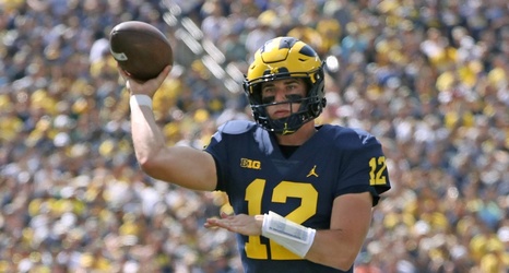 Michigan football QB Cade McNamara posts picture in hospital bed ...