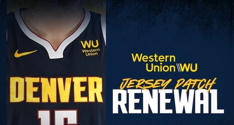 Western Union, Denver Nuggets renew jersey sponsorship for 3 yrs
