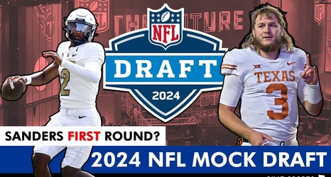2024 NFL Mock Draft: Early 1st-Round Projections 