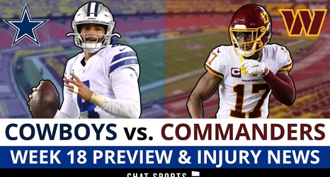 Dallas Cowboys release Thursday injury report vs Commanders