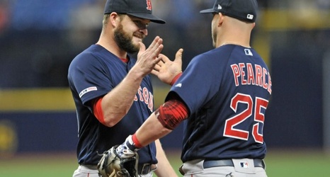 Red Sox complete 3-game sweep of AL East-leading Rays 4-3 in 11