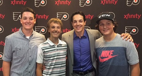 Danny Brière's 'fire for self-improvement' has prepared him for his dream  job with the Flyers