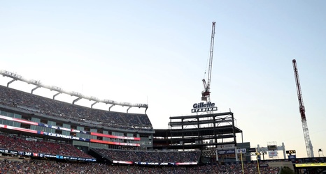 gillette stadium construction