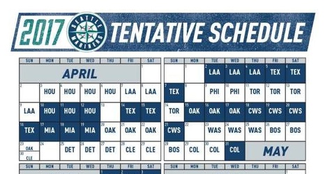 Seattle Mariners Schedule