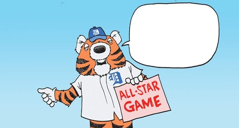 Cartoon tiger  Cartoon tiger, Detroit tigers, Detroit