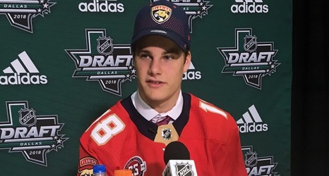 Florida Selects Hutsko in Third Round of NHL Entry Draft