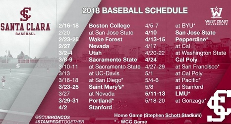 Broncos release 2018 schedule