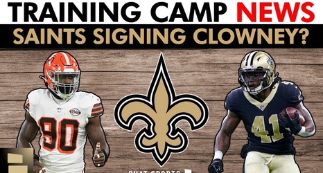 New Orleans Saints Training Camp Dates Announced + Saints News On Alvin  Kamara & Jadeveon Clowney