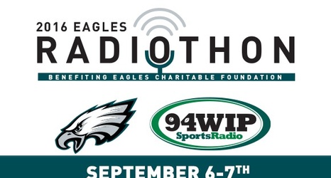 eagles 94wip sportsradio radiothon philadelphia