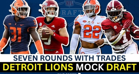 Detroit Lions 7 Round Mock Draft 2023