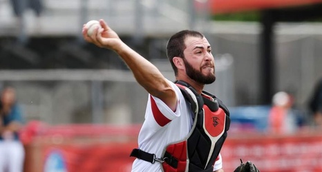 Cajuns Catcher Nick Thurman Boosts Pitching Staff