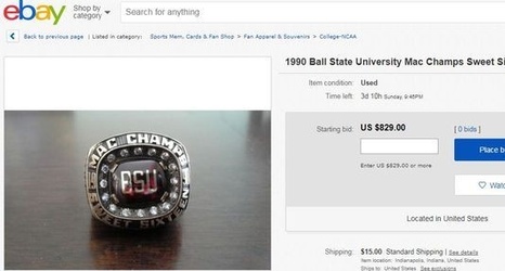 Ball state clearance class ring