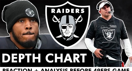 Las Vegas Raiders Depth Chart By Position 2023