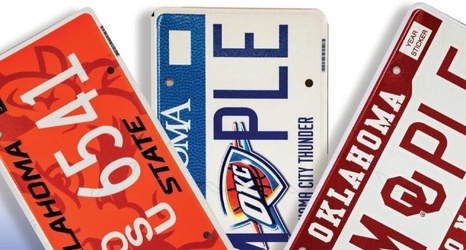 Motorists show loyalties through specialty license plates
