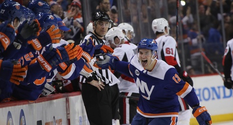 Barzal Leads Islanders’ Rally In Win Over Senators