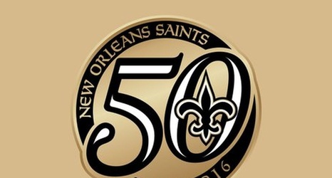 saints 50th jersey
