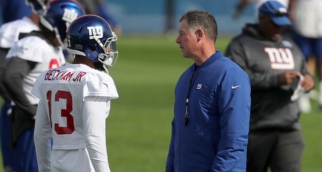 I really don't like water': Giants' Beckham struggles to stay