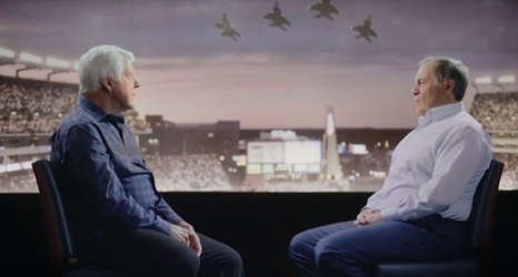 Bill Belichick sat down with Jimmy Johnson on 'FOX NFL Sunday'