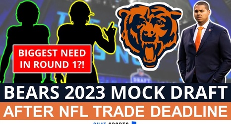 FINAL Chicago Bears 2023 Mock Draft With Trades - Full 7 Rounds 