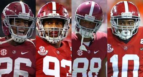 4 Alabama Players Selected In 1st Round Of 2017 Nfl Draft